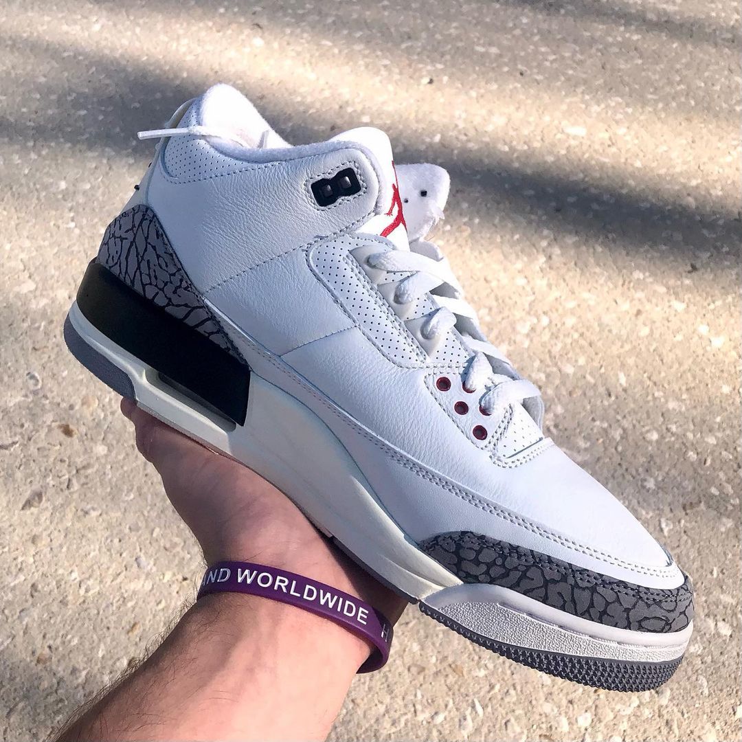 nike air jordan 3 white cement 27.5センチ