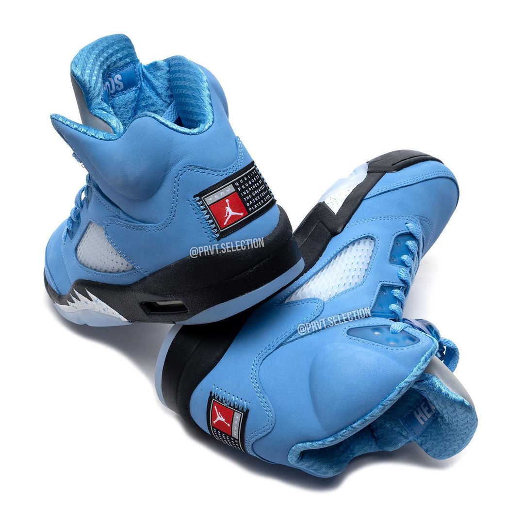 【国内 3/4 発売】ナイキ エア ジョーダン 5 レトロ “UNC/ユニバーシティブルー” (NIKE AIR JORDAN 5 RETRO “UNC/University Blue”) [DV1310-401]