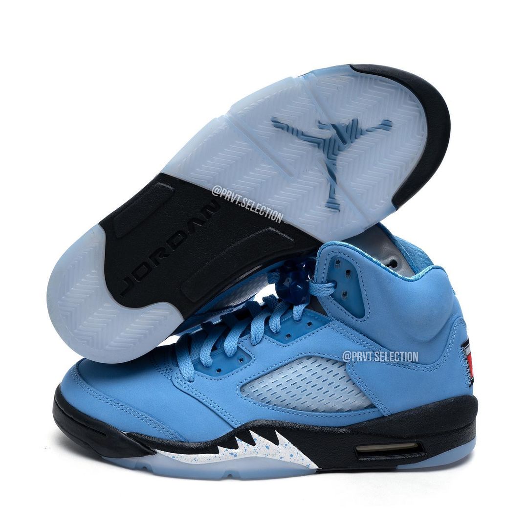 【国内 3/4 発売】ナイキ エア ジョーダン 5 レトロ “UNC/ユニバーシティブルー” (NIKE AIR JORDAN 5 RETRO “UNC/University Blue”) [DV1310-401]