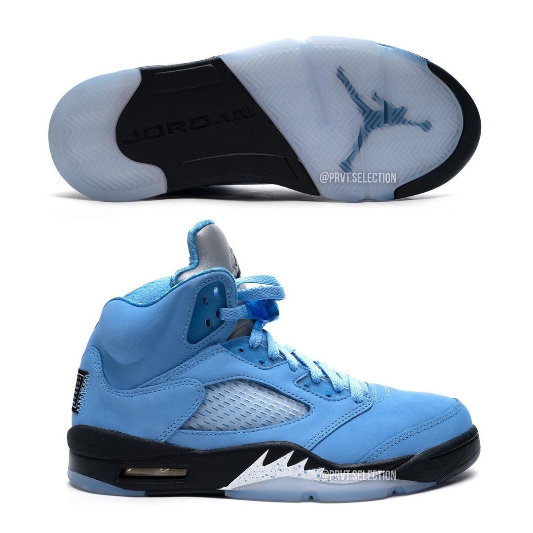 【国内 3/4 発売】ナイキ エア ジョーダン 5 レトロ “UNC/ユニバーシティブルー” (NIKE AIR JORDAN 5 RETRO “UNC/University Blue”) [DV1310-401]