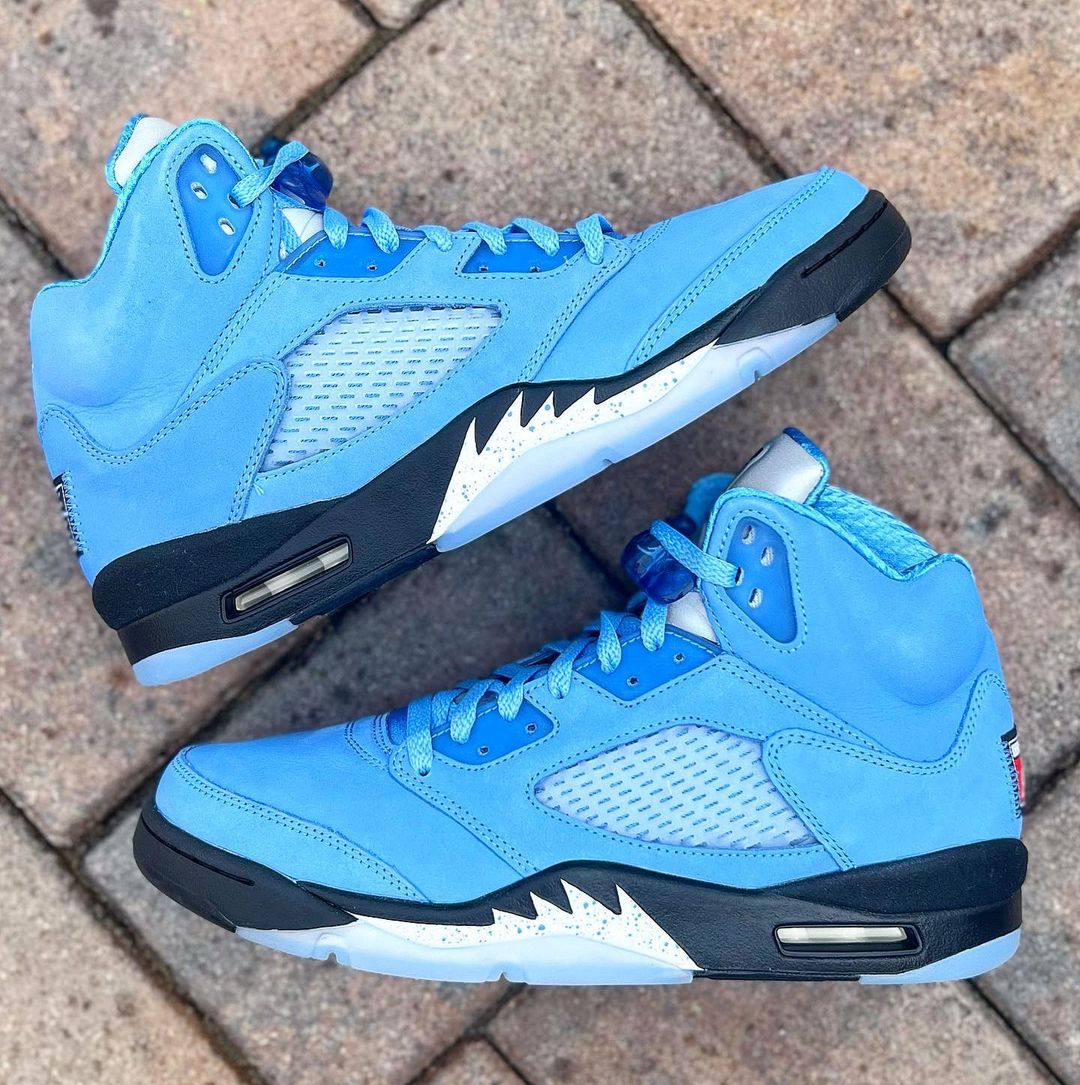 【国内 3/4 発売】ナイキ エア ジョーダン 5 レトロ “UNC/ユニバーシティブルー” (NIKE AIR JORDAN 5 RETRO “UNC/University Blue”) [DV1310-401]