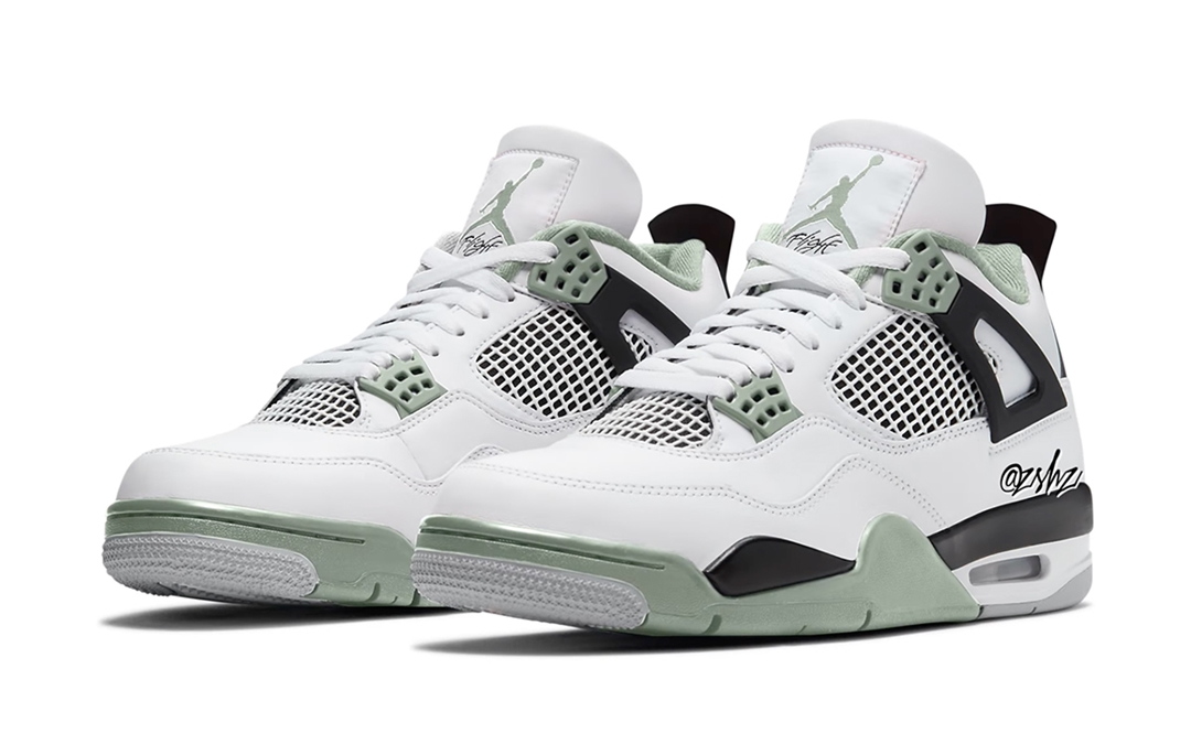 【国内 2/24 発売】ナイキ ウィメンズ エア ジョーダン 4 レトロ “シーフォーム” (NIKE WMNS AIR JORDAN 4 RETRO “Seafoam”) [AQ9129-103]