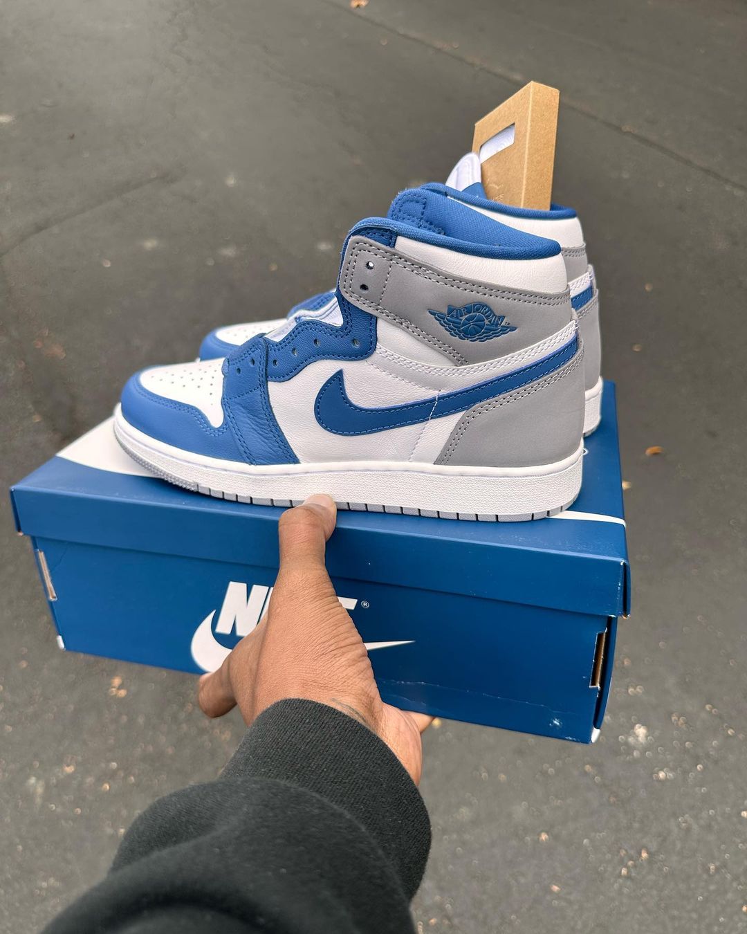 【国内 1/14 発売】ナイキ エア ジョーダン 1 ハイ OG “トゥルーブルー” (NIKE AIR JORDAN 1 HIGH OG “True Blue”) [DZ5485-410]