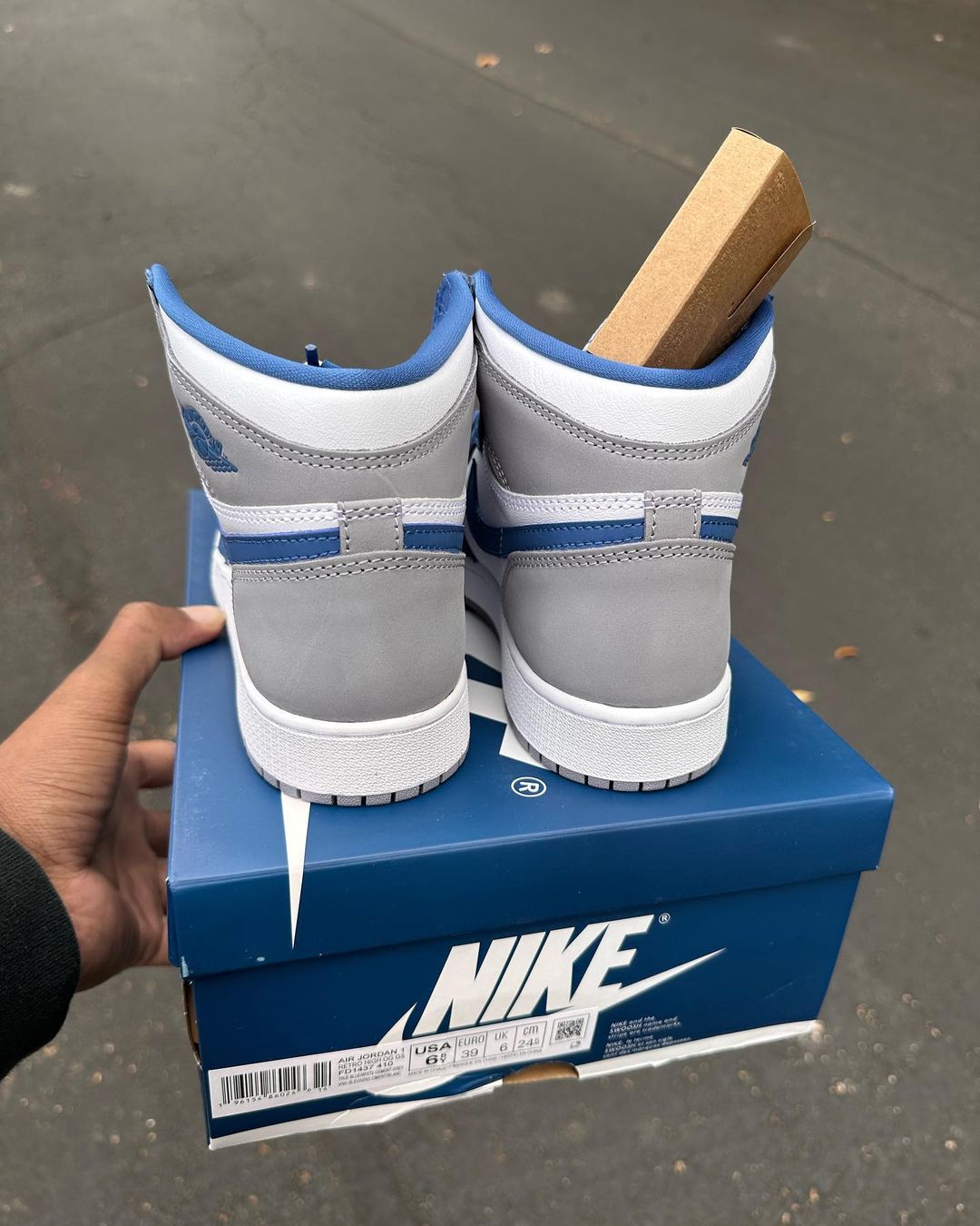 【国内 1/14 発売】ナイキ エア ジョーダン 1 ハイ OG “トゥルーブルー” (NIKE AIR JORDAN 1 HIGH OG “True Blue”) [DZ5485-410]