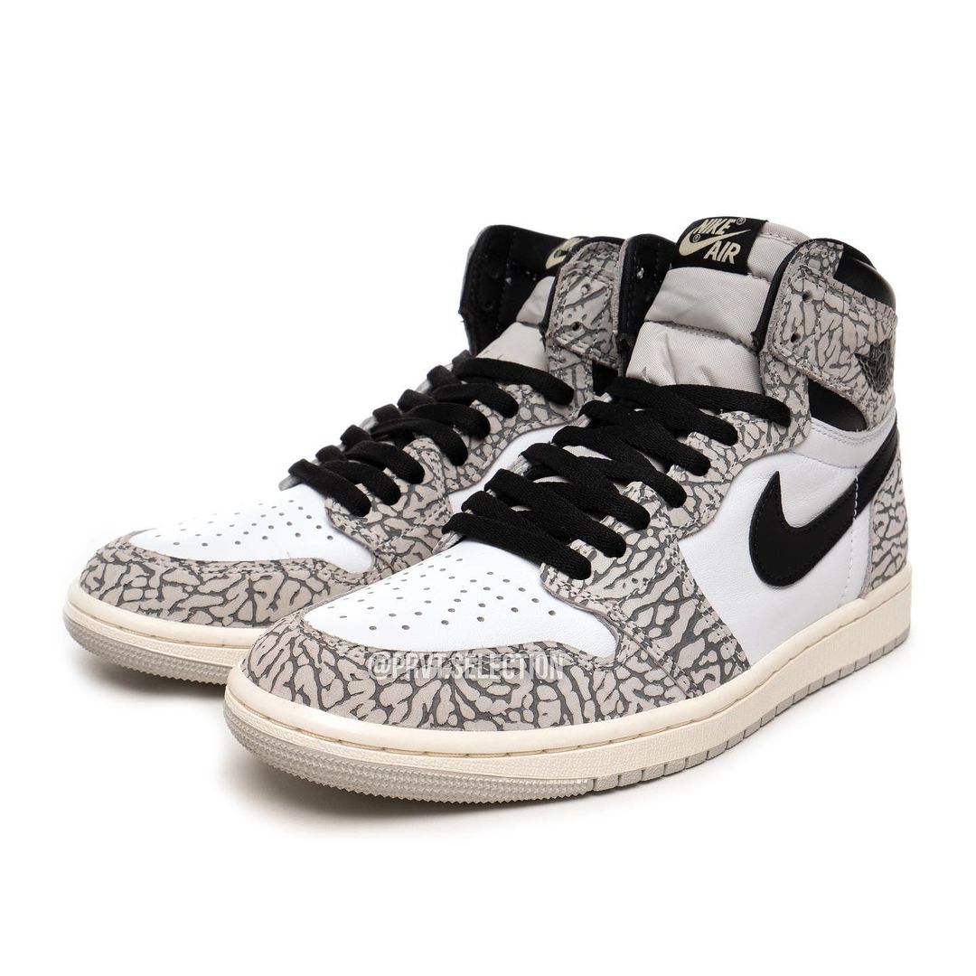 【国内 3/1 発売】ナイキ エア ジョーダン 1 ハイ OG “エレファント/ホワイト/ブラック” (NIKE AIR JORDAN 1 HIGH OG “Elephant/White/Black”) [DZ5485-052]