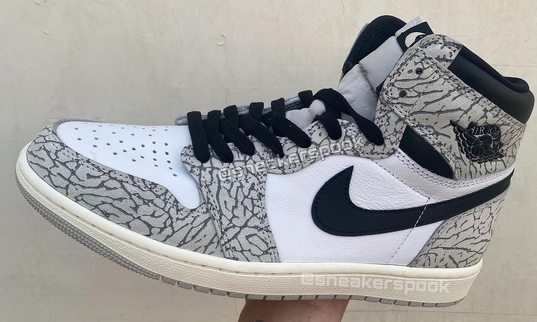 【国内 3/1 発売】ナイキ エア ジョーダン 1 ハイ OG “エレファント/ホワイト/ブラック” (NIKE AIR JORDAN 1 HIGH OG “Elephant/White/Black”) [DZ5485-052]