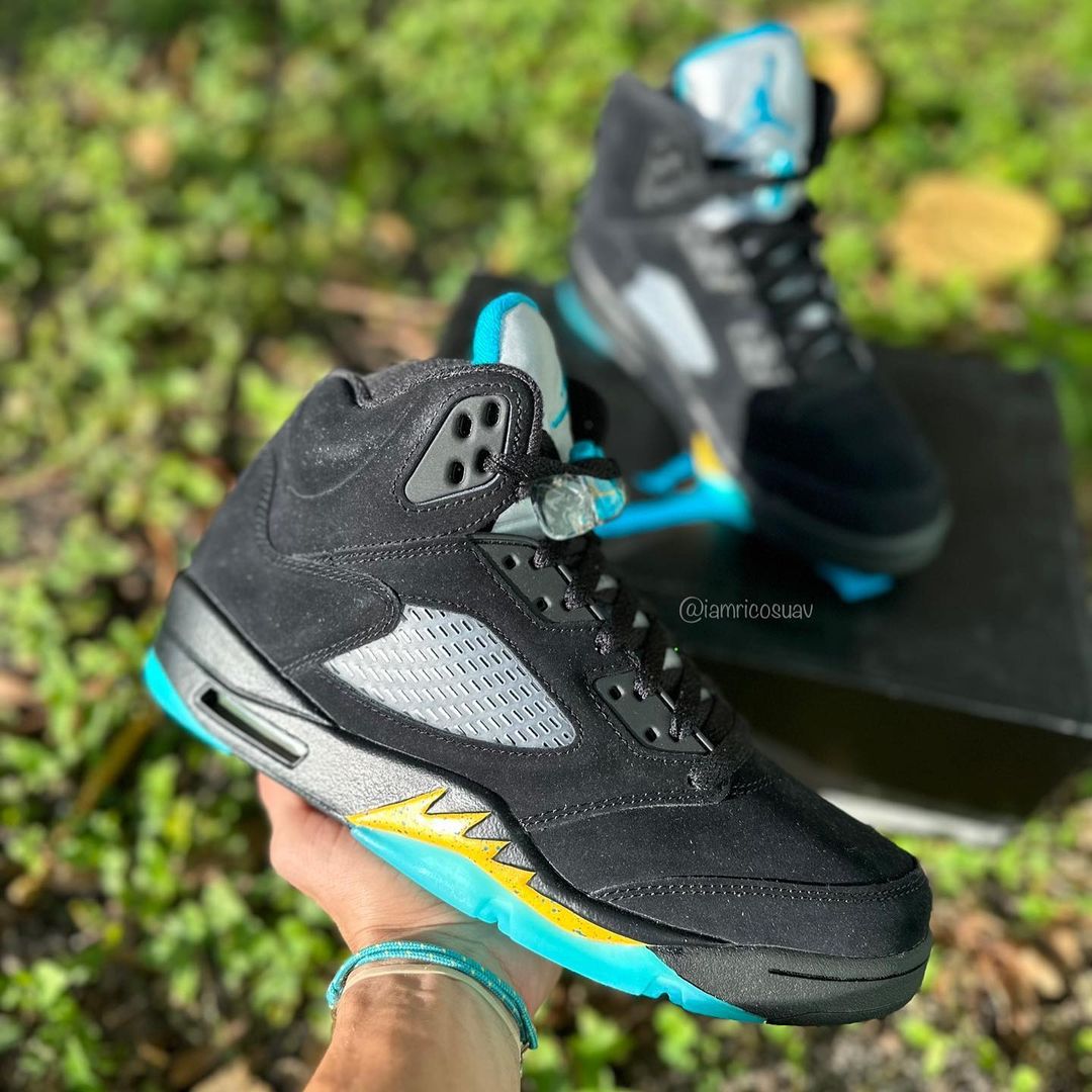 NIKE(ナイキ) AIR JORDAN 5 RETRO エア ジョーダン 5 レトロ AQUA アクア / DD0587-047 26.0cm 【64101-007】