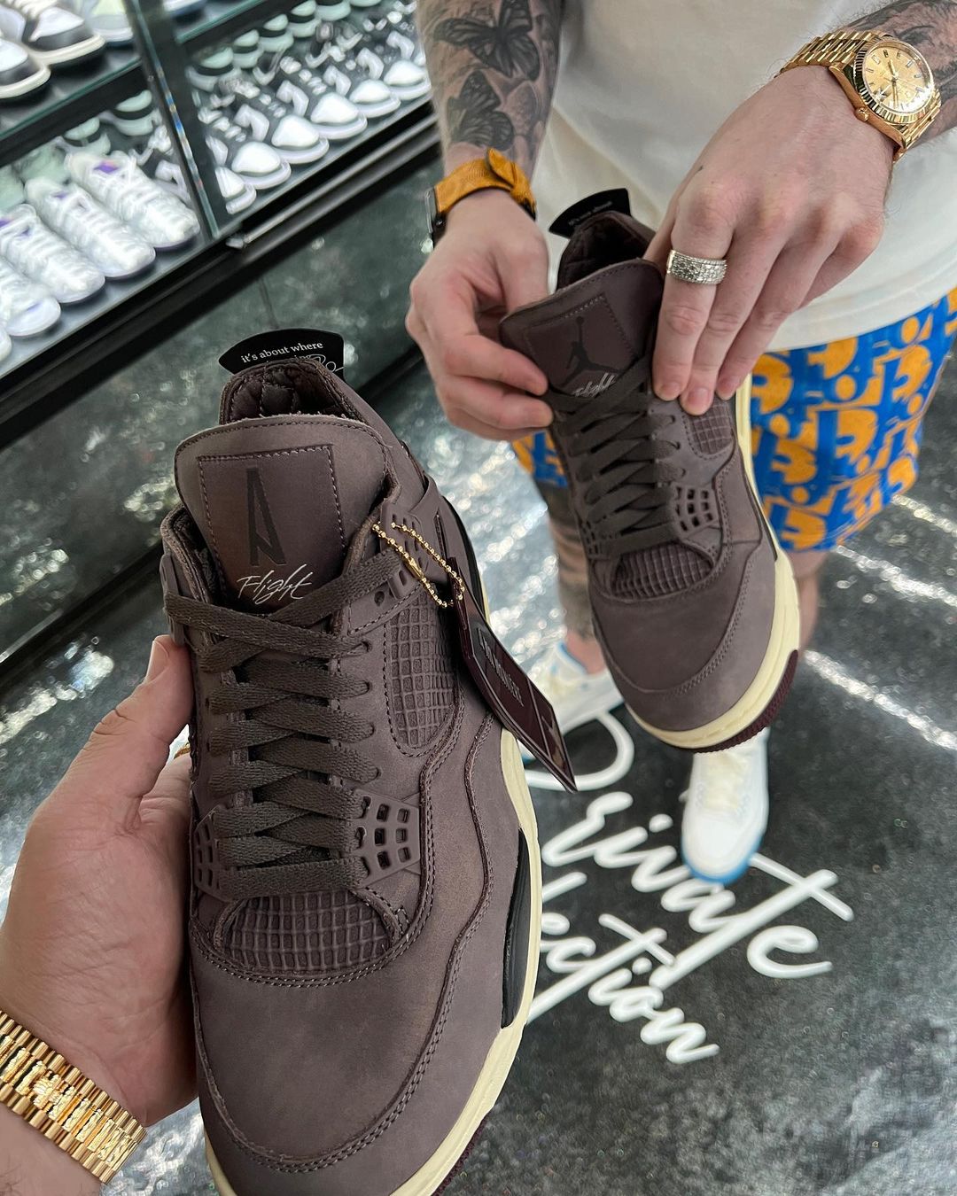 A Ma Maniére air jordan4 ア マ マニエール-