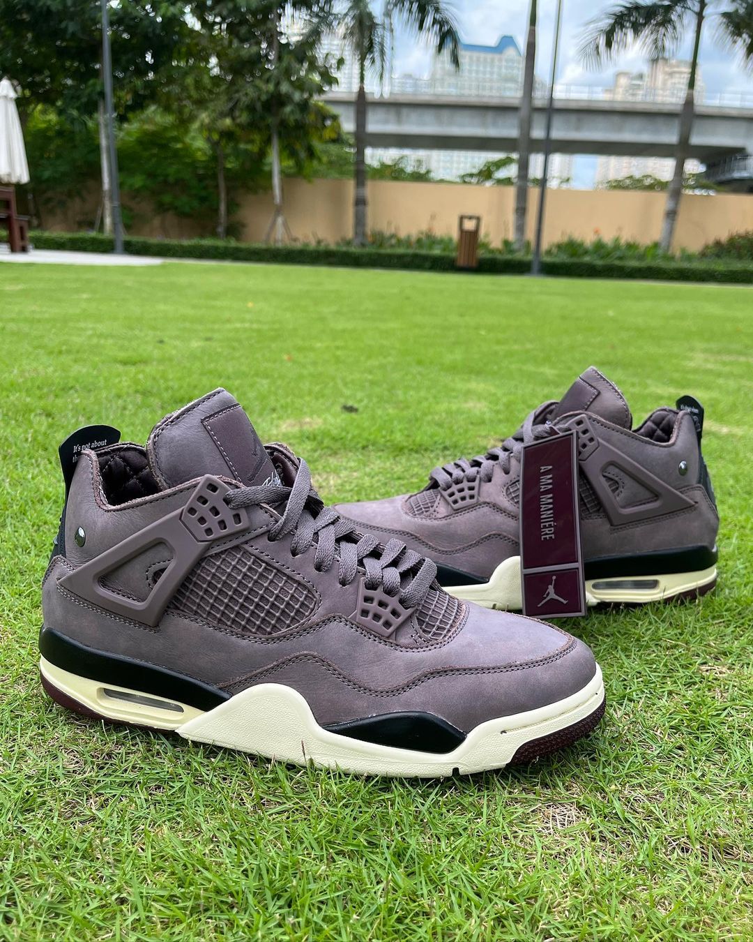 国内 12/13 発売】A Ma Maniére × NIKE AIR JORDAN 4 “Violet One” (ア