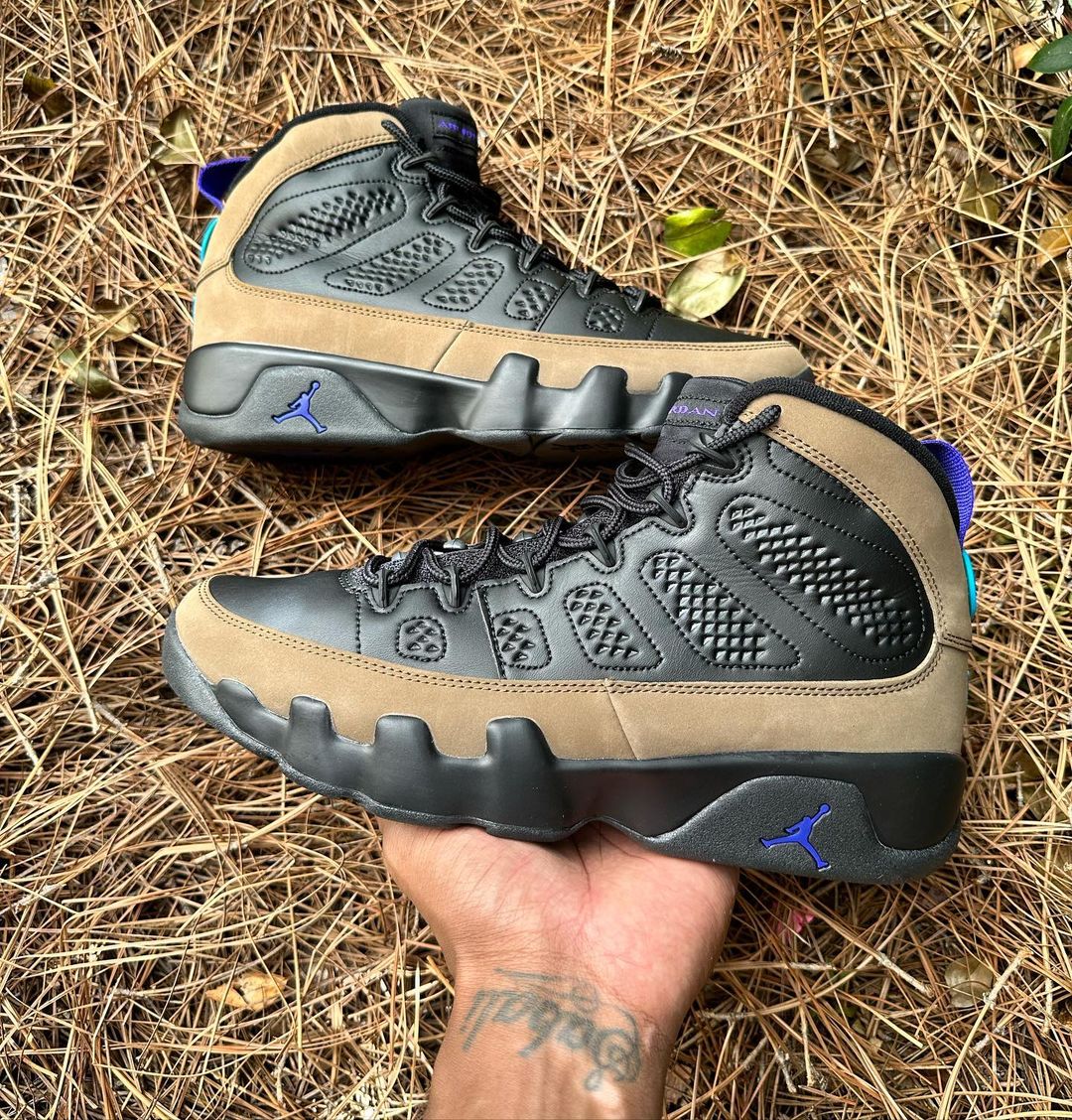 【国内 1/7 発売】ナイキ エア ジョーダン 9 レトロ “オリーブコンコルド” (NIKE AIR JORDAN 9 RETRO “Olive Concord”) [CT8019-034]