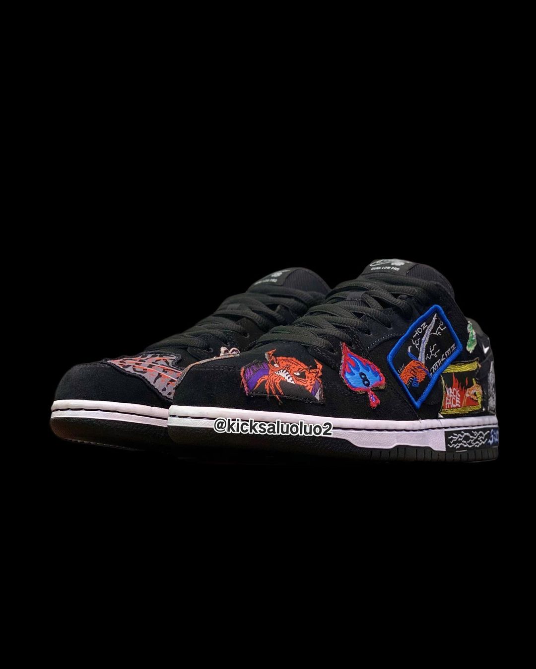 【国内 11/3 発売】ネック・フェイス × ナイキ SB ダンク ロー プロ “ブラック” (NECK FACE NIKE SB DUNK LOW PRO “Black”) [DQ4488-001]