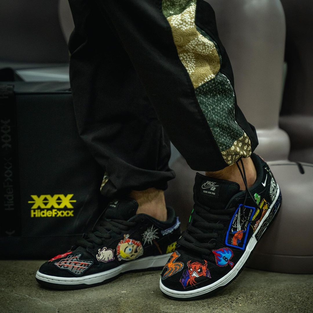 2022年 10月 発売予定！ネック・フェイス × ナイキ SB ダンク ロー プロ "ハロウィンタイム/ブラック" (NECK FACE NIKE SB DUNK LOW PRO "Halloween Rime/Black") [DQ4488-001]