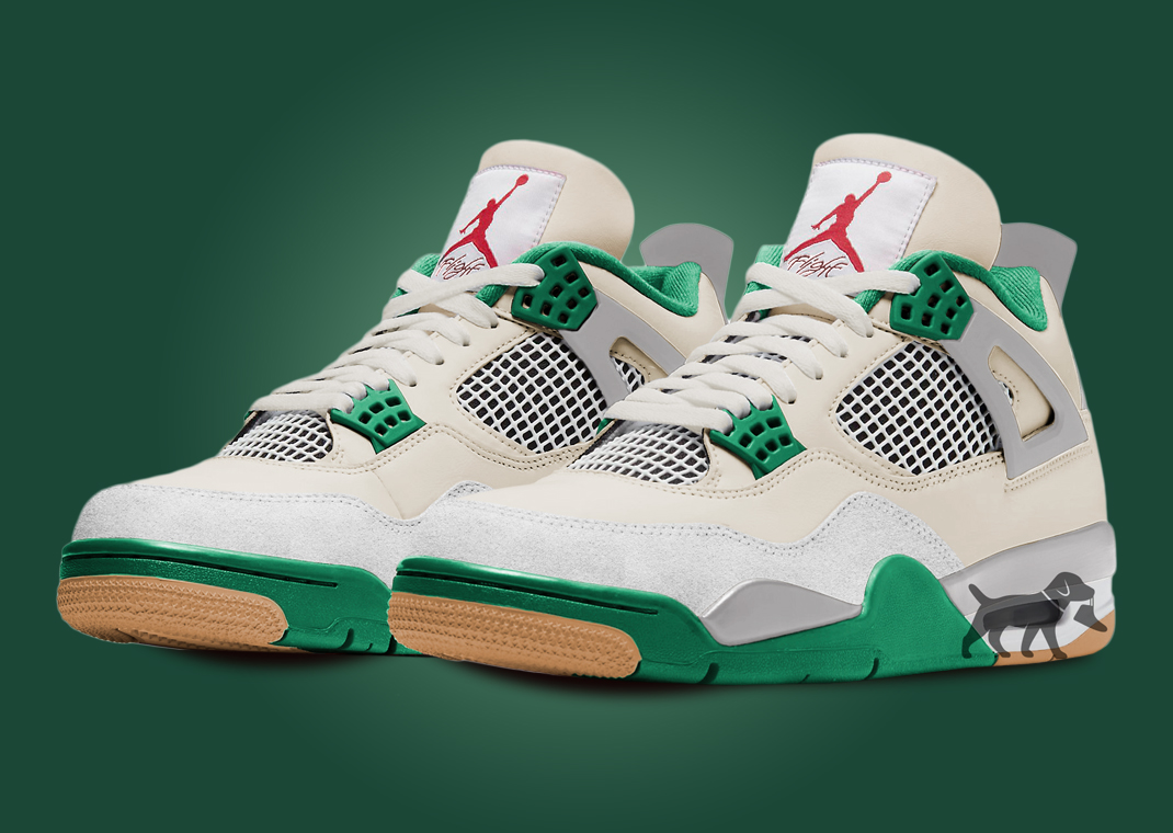 国内 3/17、3/21 発売】NIKE SB × AIR JORDAN 4 “Sail/Pine Green