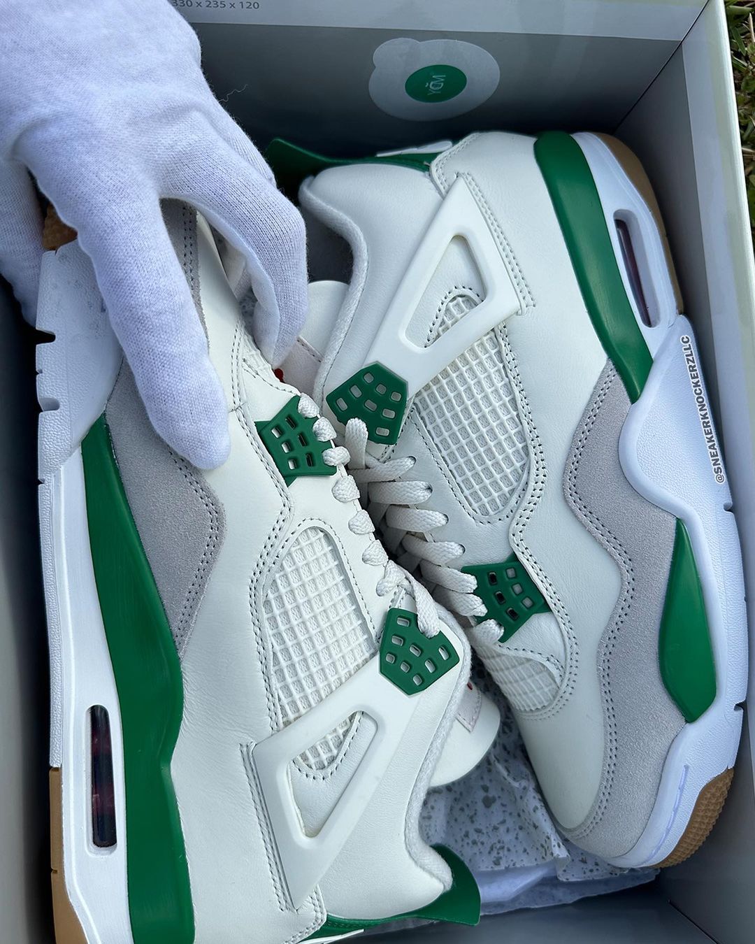 【国内 3/17、3/21 発売】NIKE SB × AIR JORDAN 4 “Sail/Pine Green” (ナイキ エア ジョーダン 4 “セイル/パイングリーン”) [DR5415-103]