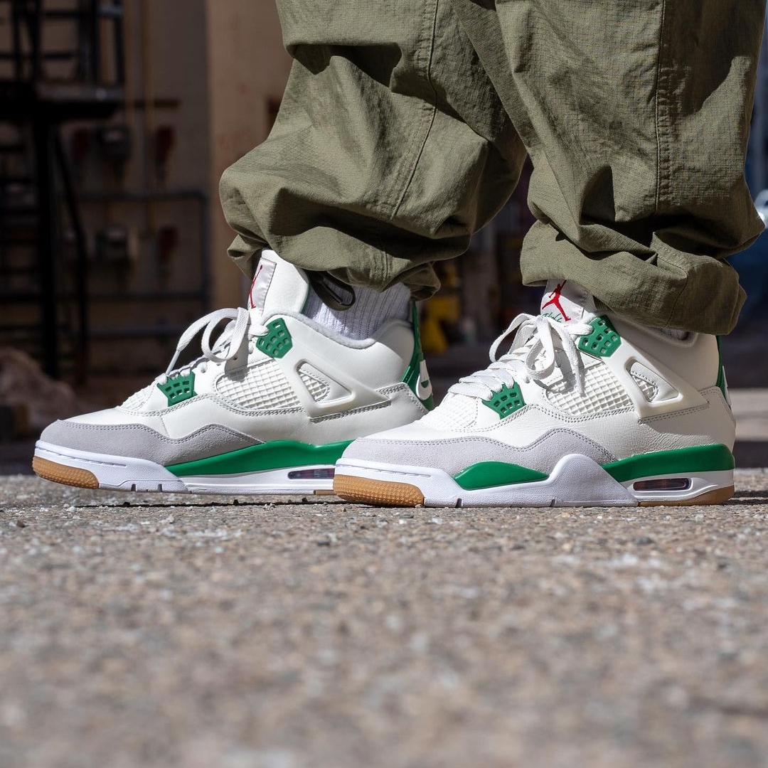 国内 3/17、3/21 発売】NIKE SB × AIR JORDAN 4 “Sail/Pine Green