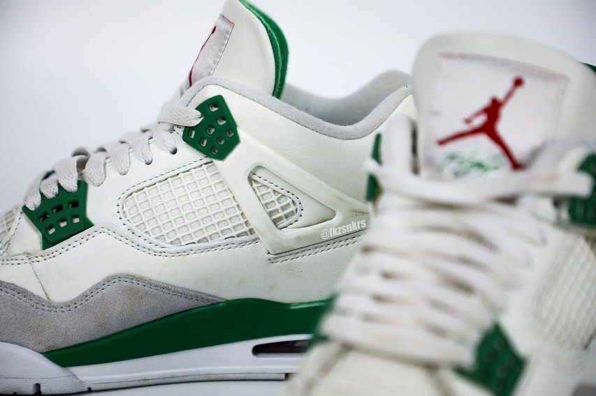 【国内 3/17、3/21 発売】NIKE SB × AIR JORDAN 4 “Sail/Pine Green” (ナイキ エア ジョーダン 4 “セイル/パイングリーン”) [DR5415-103]