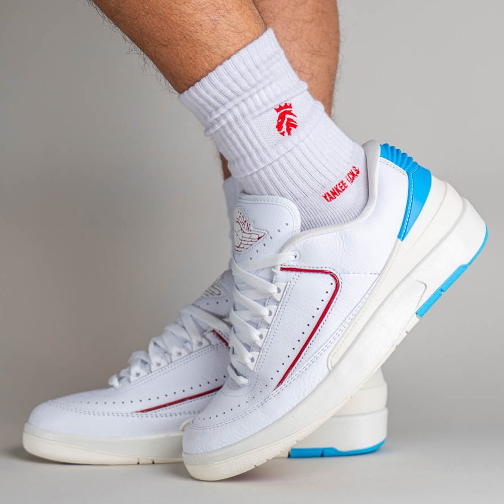 【国内 3/8 発売】ナイキ ウィメンズ エア ジョーダン 2 ロー “UNC to シカゴ” (NIKE WMNS AIR JORDAN 2 LOW “UNC to Chicago”) [DX4401-164]