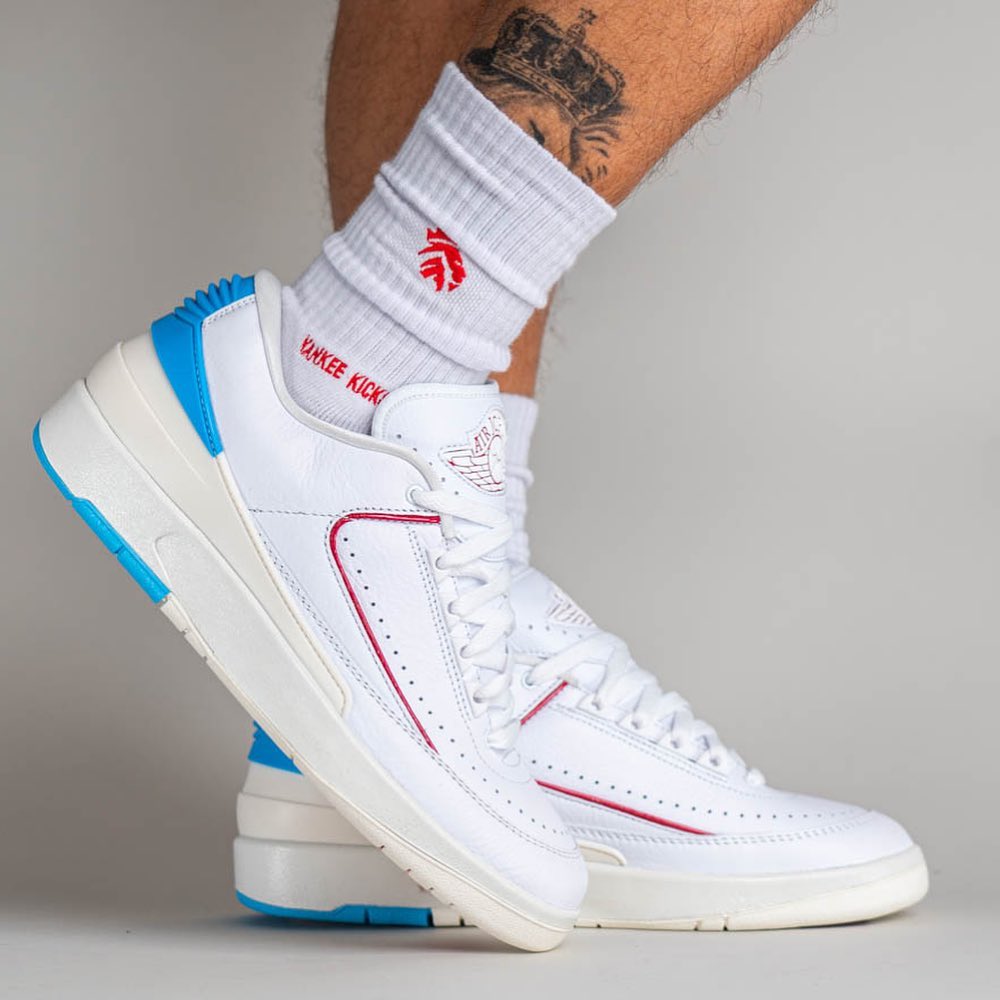 【国内 3/8 発売】ナイキ ウィメンズ エア ジョーダン 2 ロー “UNC to シカゴ” (NIKE WMNS AIR JORDAN 2 LOW “UNC to Chicago”) [DX4401-164]