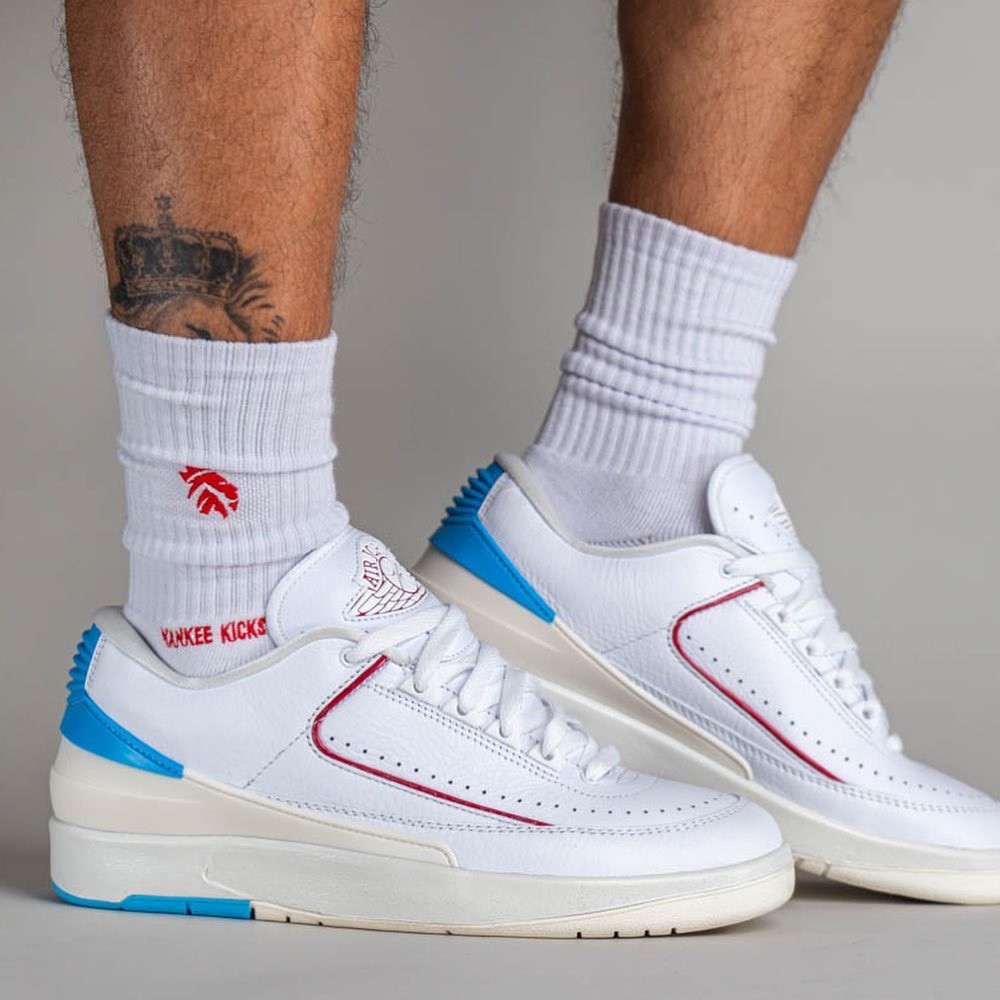 【国内 3/8 発売】ナイキ ウィメンズ エア ジョーダン 2 ロー “UNC to シカゴ” (NIKE WMNS AIR JORDAN 2 LOW “UNC to Chicago”) [DX4401-164]