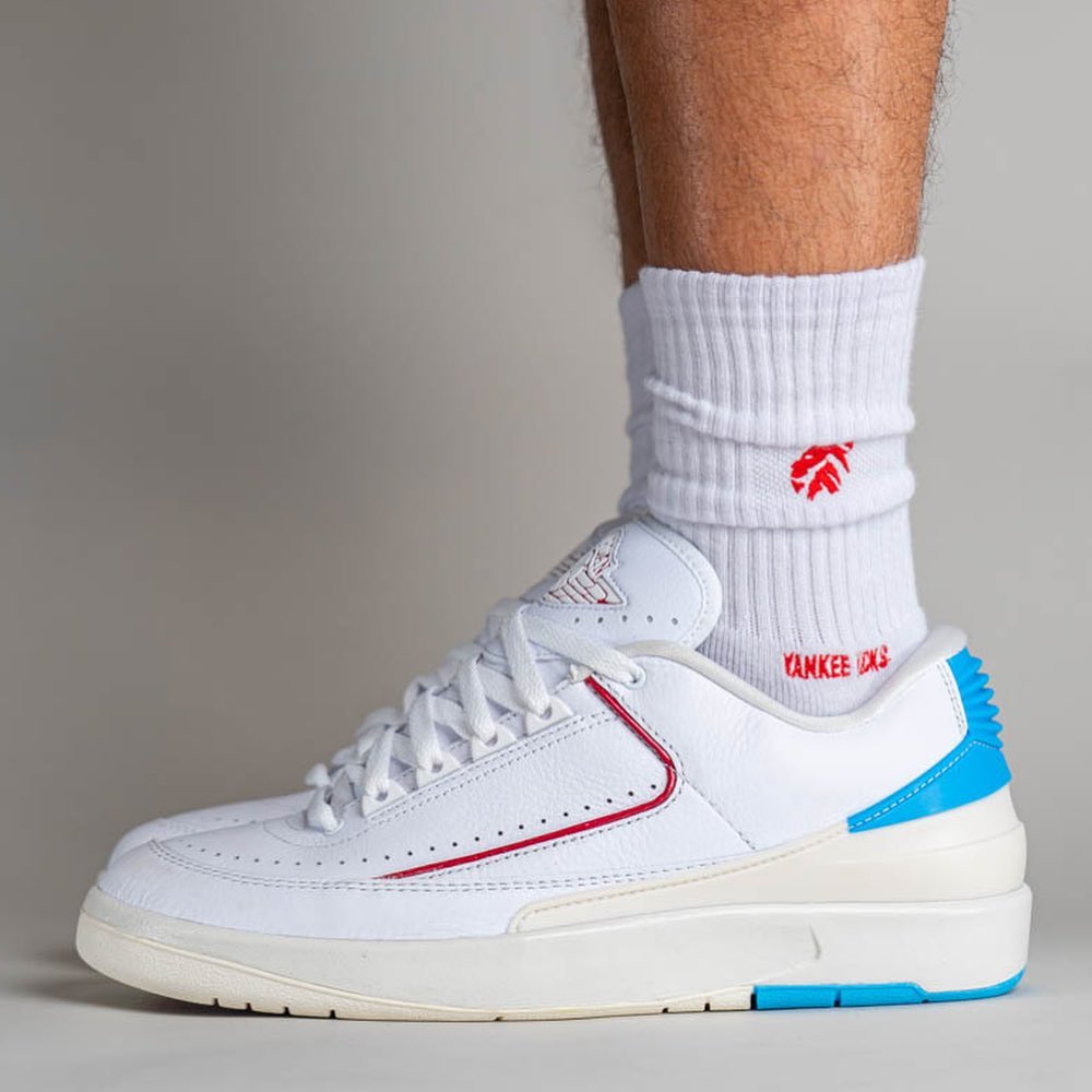 【国内 3/8 発売】ナイキ ウィメンズ エア ジョーダン 2 ロー “UNC to シカゴ” (NIKE WMNS AIR JORDAN 2 LOW “UNC to Chicago”) [DX4401-164]