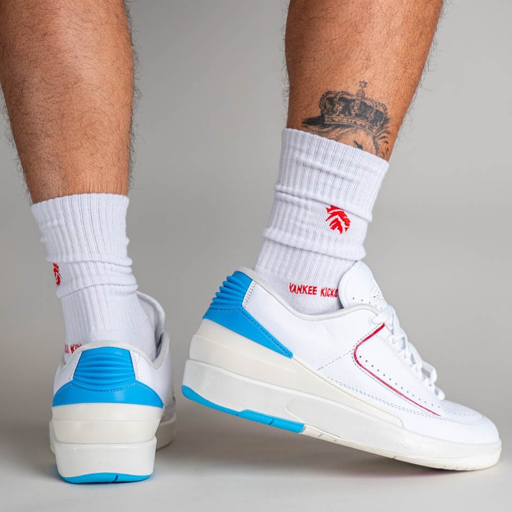 【国内 3/8 発売】ナイキ ウィメンズ エア ジョーダン 2 ロー “UNC to シカゴ” (NIKE WMNS AIR JORDAN 2 LOW “UNC to Chicago”) [DX4401-164]