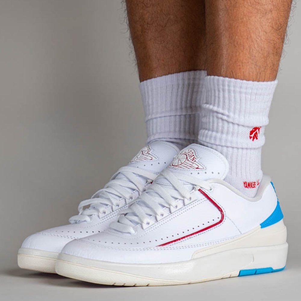 【国内 3/8 発売】ナイキ ウィメンズ エア ジョーダン 2 ロー “UNC to シカゴ” (NIKE WMNS AIR JORDAN 2 LOW “UNC to Chicago”) [DX4401-164]