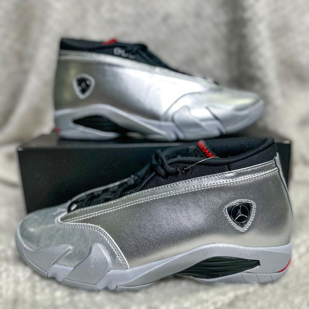 海外 3/4 発売予定！ナイキ ウィメンズ エア ジョーダン 14 ロー レトロ “メタリックシルバー” (NIKE WMNS AIR JORDAN 14 LOW RETRO “Metallic Silver”) [DH4121-060]