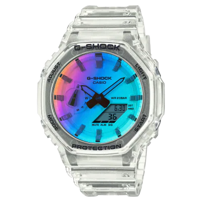 G-SHOCKで初めてガラス板全面に蒸着を施した”Iridescent Color” シリーズが6月発売 (Gショック ジーショック)