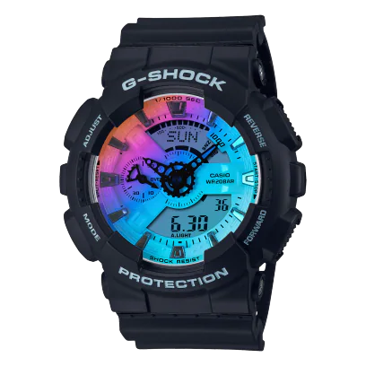 G-SHOCKで初めてガラス板全面に蒸着を施した”Iridescent Color” シリーズが6月発売 (Gショック ジーショック)