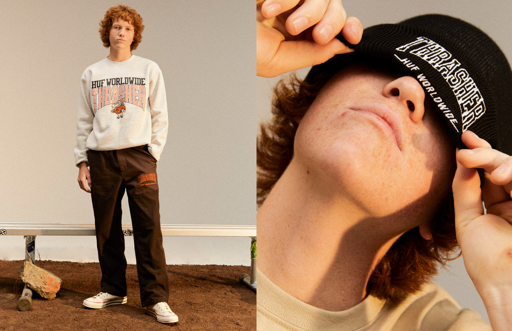 HUF × THRASHER COLLECTIONが6/10、6/11 発売 (ハフ スラッシャー)