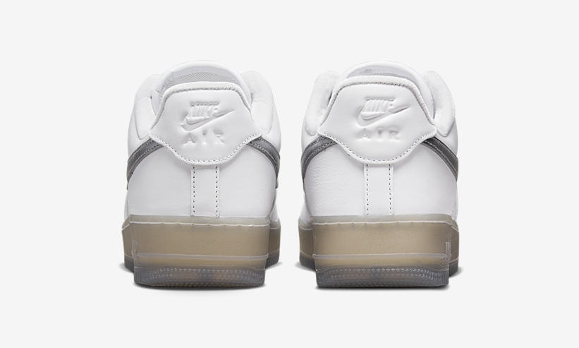 2022年 8月 発売予定！ナイキ エア フォース 1 ロー プレミアム “ホワイト/メタリックシルバー” (NIKE AIR FORCE 1 LOW PREMIUM “White/Metallic Silver”) [DX3945-100]