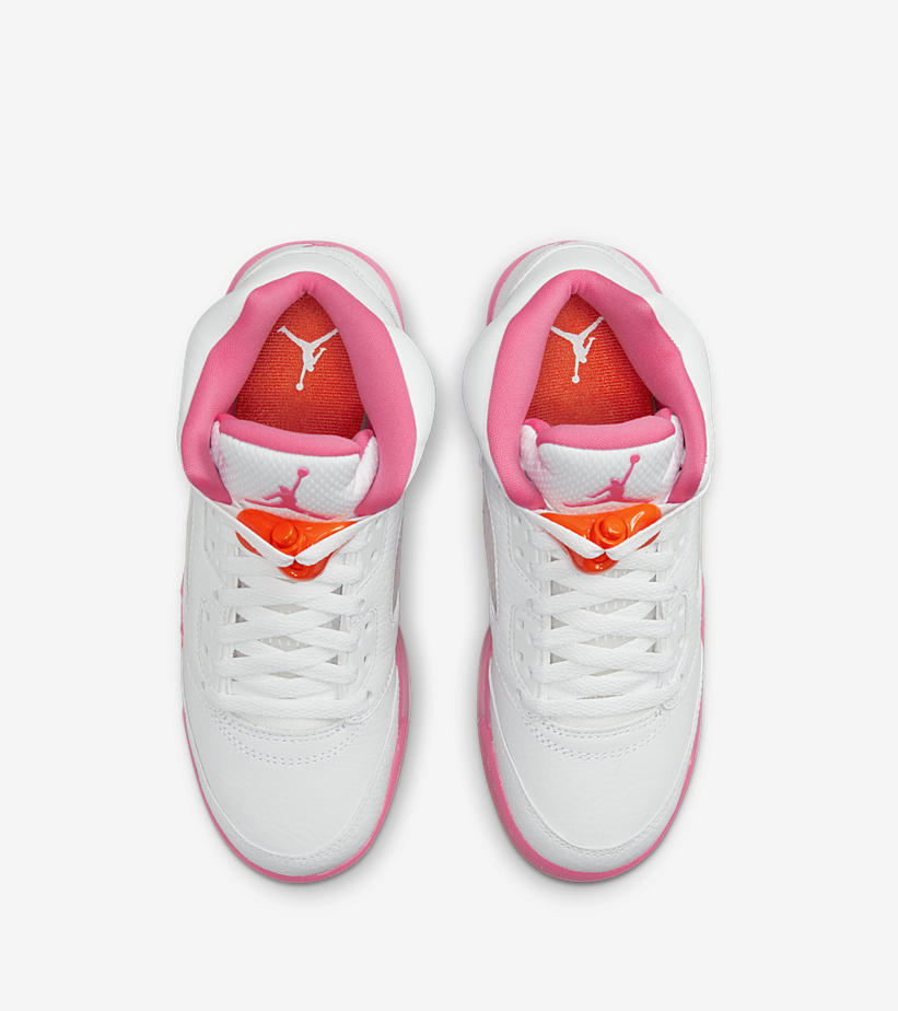 【国内 7/4 発売】ナイキ ウィメンズ エア ジョーダン 5 “WNBA/ホワイト/ピンクシクル” (NIKE WMNS AIR JORDAN 5 “WNBA/White/PinkSicle”) [440892-168]