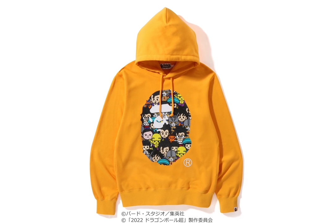 BABY MILOタッチにリライトされた A BATHING APE × ドラゴンボール超 スーパーヒーローが 6/5  発売 (ア ベイシング エイプ DRAGON BALL SUPER: SUPER HERO)