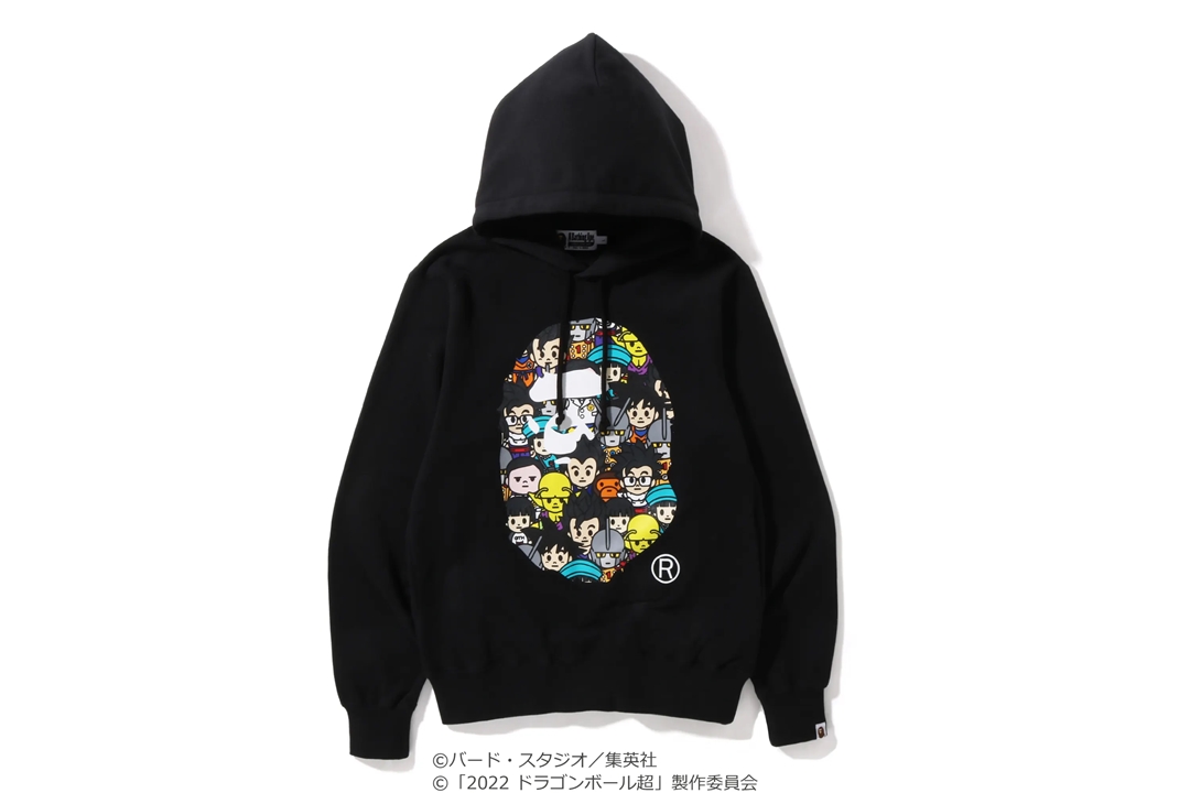 BABY MILOタッチにリライトされた A BATHING APE × ドラゴンボール超 スーパーヒーローが 6/5  発売 (ア ベイシング エイプ DRAGON BALL SUPER: SUPER HERO)