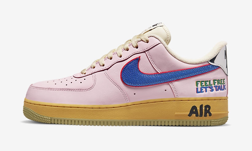 海外 9/24 発売予定！ナイキ エア フォース 1 ロー “レッツフリー,レッツトーク/ピンク” (NIKE AIR FORCE 1 LOW “Feel Free, Let’s Talk/Pink”) [DX2667-600]