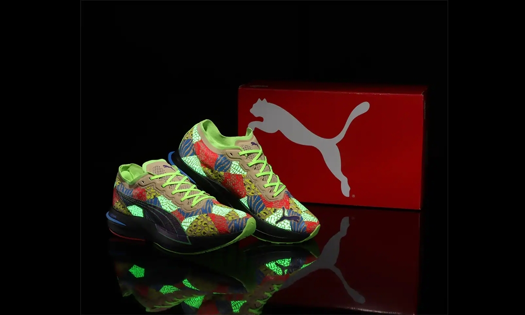 【世界300足限定】atmos ×　PUMA史上最高傑作のランニングシューズ「PUMA DEVIATE NITRO atmos」が国内 6/7 発売 (アトモス プーマ)