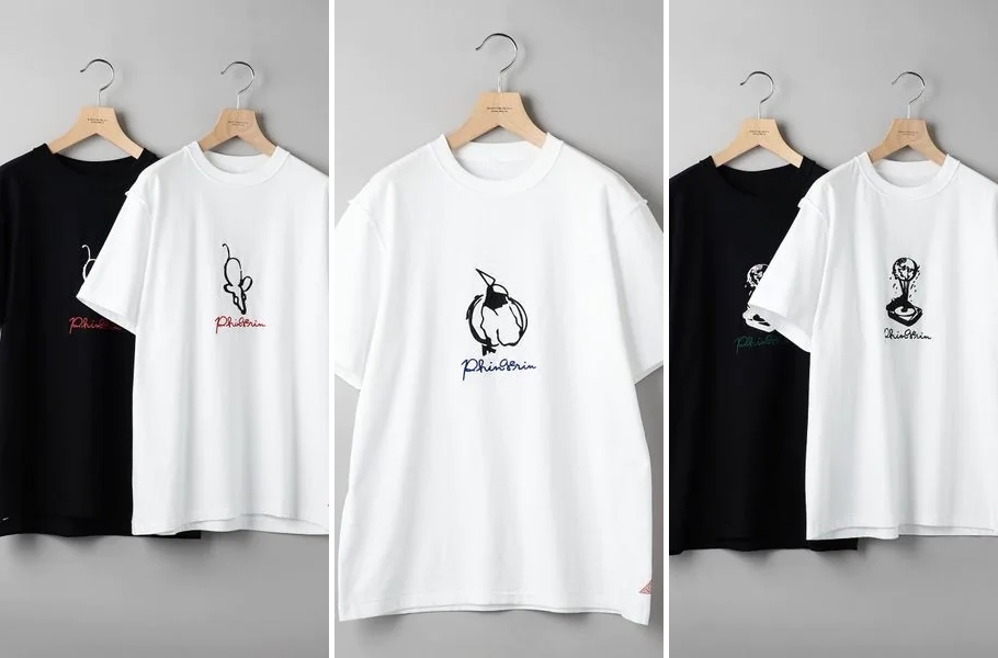 BEAUTY&YOUTH × PHINGERIN 別注 TEE “BIRD/MOUSE” (ビューティアンドユース フィンガリン)