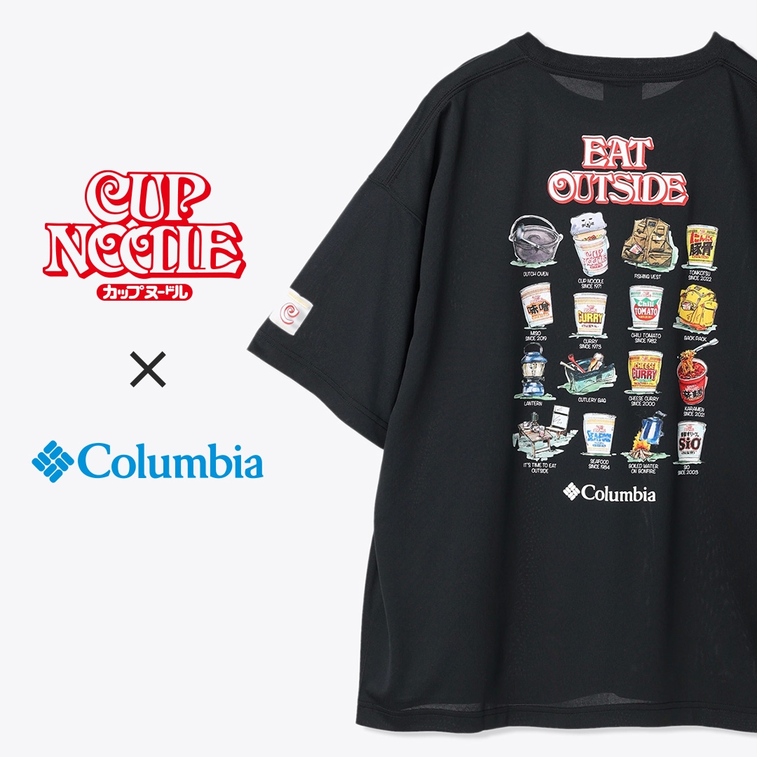 コロンビア × 日清 カップヌードル コラボTEEが発売 (Columbia NISSIN CUPNOODLE)