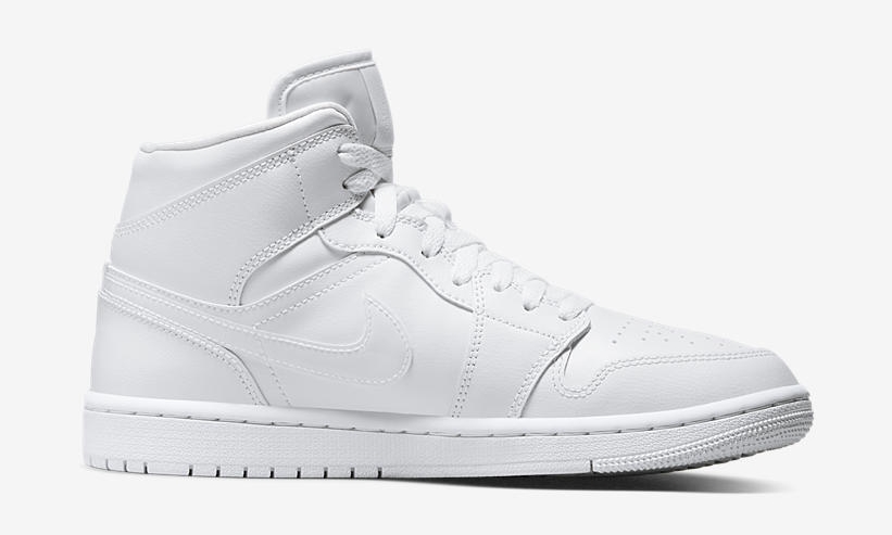 2022年 発売！ナイキ エア ジョーダン 1 ミッド “トリプルホワイト” (NIKE AIR JORDAN 1 MID “Triple White”) [DV0991-111]