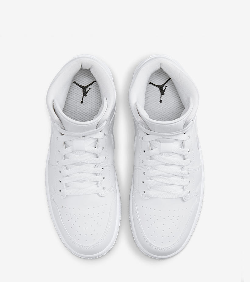 2022年 発売！ナイキ エア ジョーダン 1 ミッド “トリプルホワイト” (NIKE AIR JORDAN 1 MID “Triple White”) [DV0991-111]