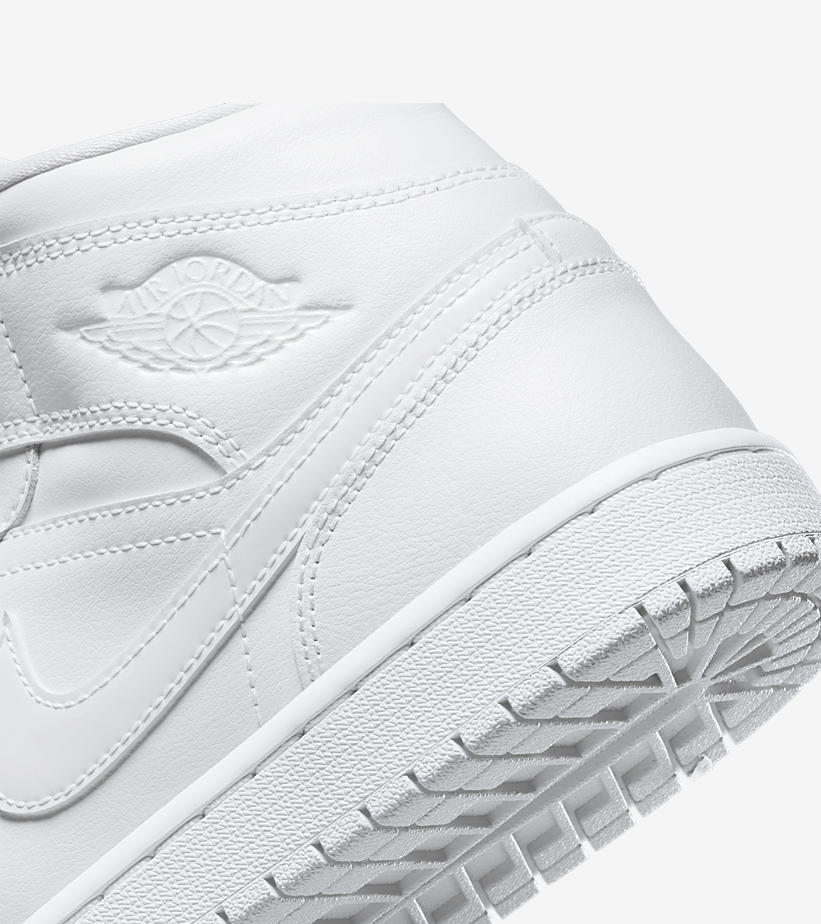 2022年 発売！ナイキ エア ジョーダン 1 ミッド “トリプルホワイト” (NIKE AIR JORDAN 1 MID “Triple White”) [DV0991-111]