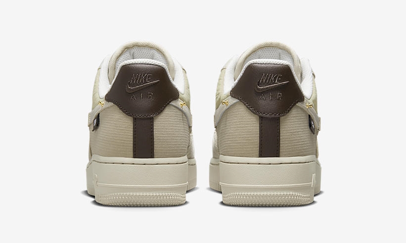 2022年 発売予定！ナイキ エア フォース 1 ロー “ブリング/ホワイト/ライトタン/ゴールド” (NIKE AIR FORCE 1 LOW “Bling/Light Tan/Gold”) [DX6061-122]