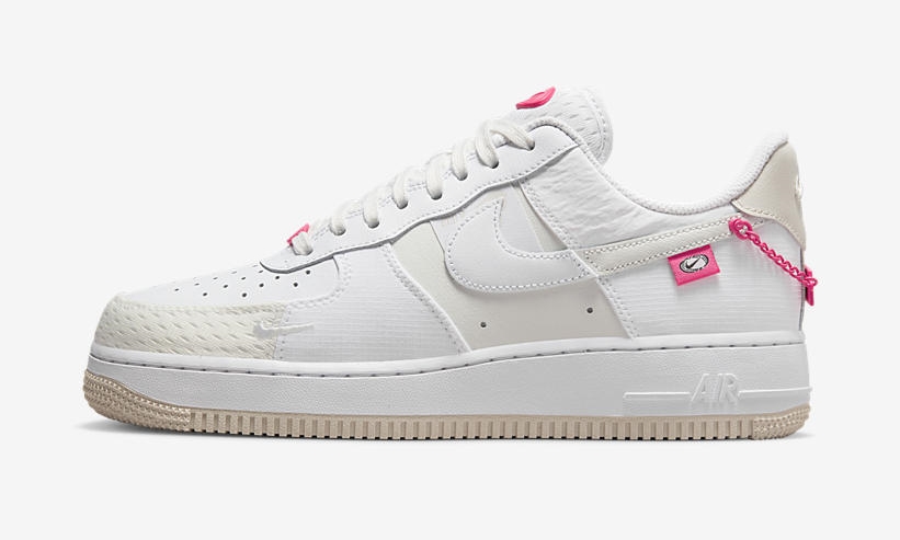 2022年 発売予定！ナイキ エア フォース 1 ロー “ブリング/ホワイト/ピンク” (NIKE AIR FORCE 1 LOW “Bling/White/Pink”) [DX6061-111]