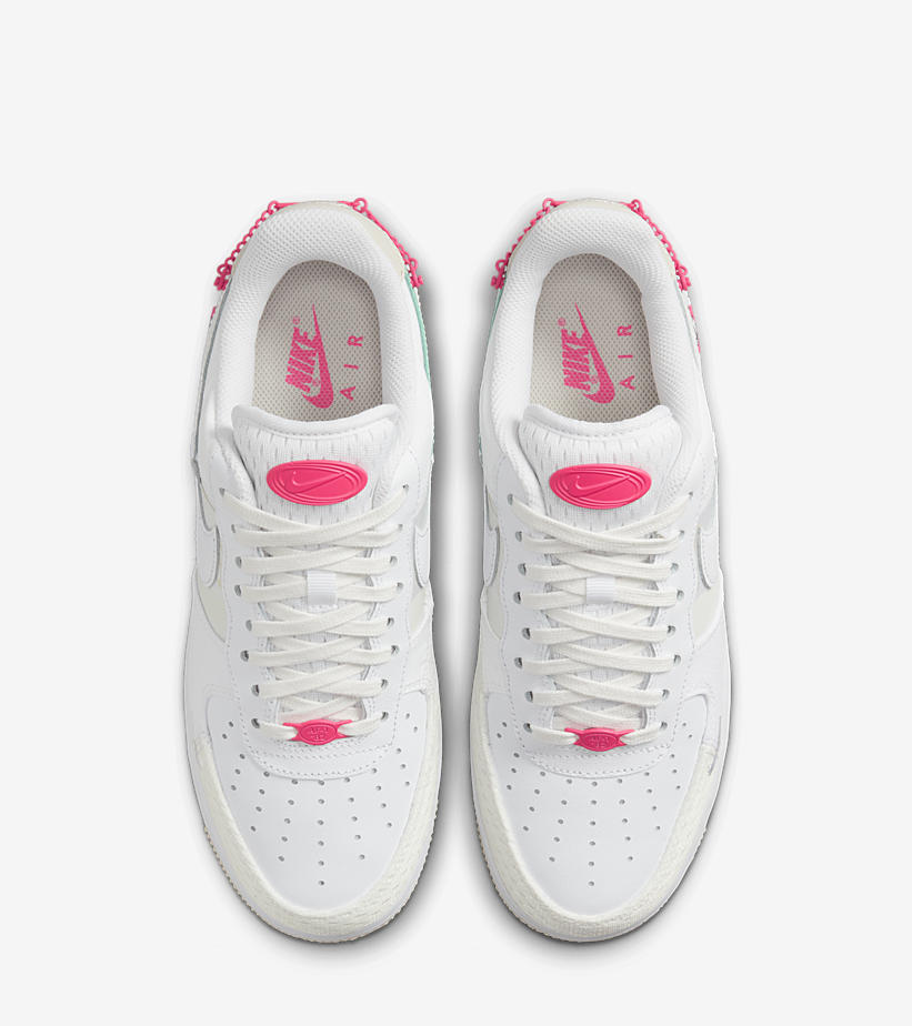 2022年 発売予定！ナイキ エア フォース 1 ロー “ブリング/ホワイト/ピンク” (NIKE AIR FORCE 1 LOW “Bling/White/Pink”) [DX6061-111]