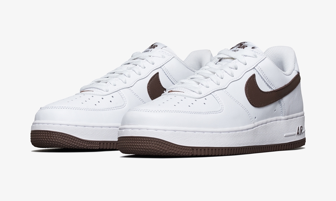 【国内 9/3 発売】ナイキ エア フォース 1 ロー レトロ “Since 82/ホワイト/チョコレート” (NIKE AIR FORCE 1 LOW RETRO “Since 82/White/Chocolate”) [DM0576-100]