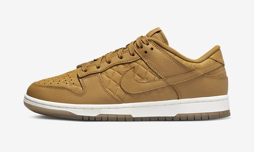 【国内 9/6 発売】ナイキ ダンク ロー キルティング “ウィート” (NIKE DUNK LOW QUILTED “Wheat”) [DX3374-700]