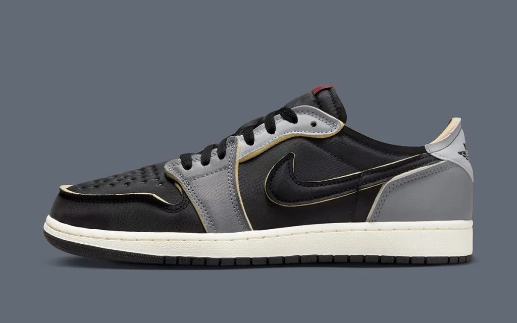 【国内 8/26 発売】ナイキ エア ジョーダン 1 レトロ ロー OG “ブラック/ダークスモークグレー” (NIKE AIR JORDAN 1 RETRO LOW EX “Black/Dark Smoke Grey”) [DV0982-006]