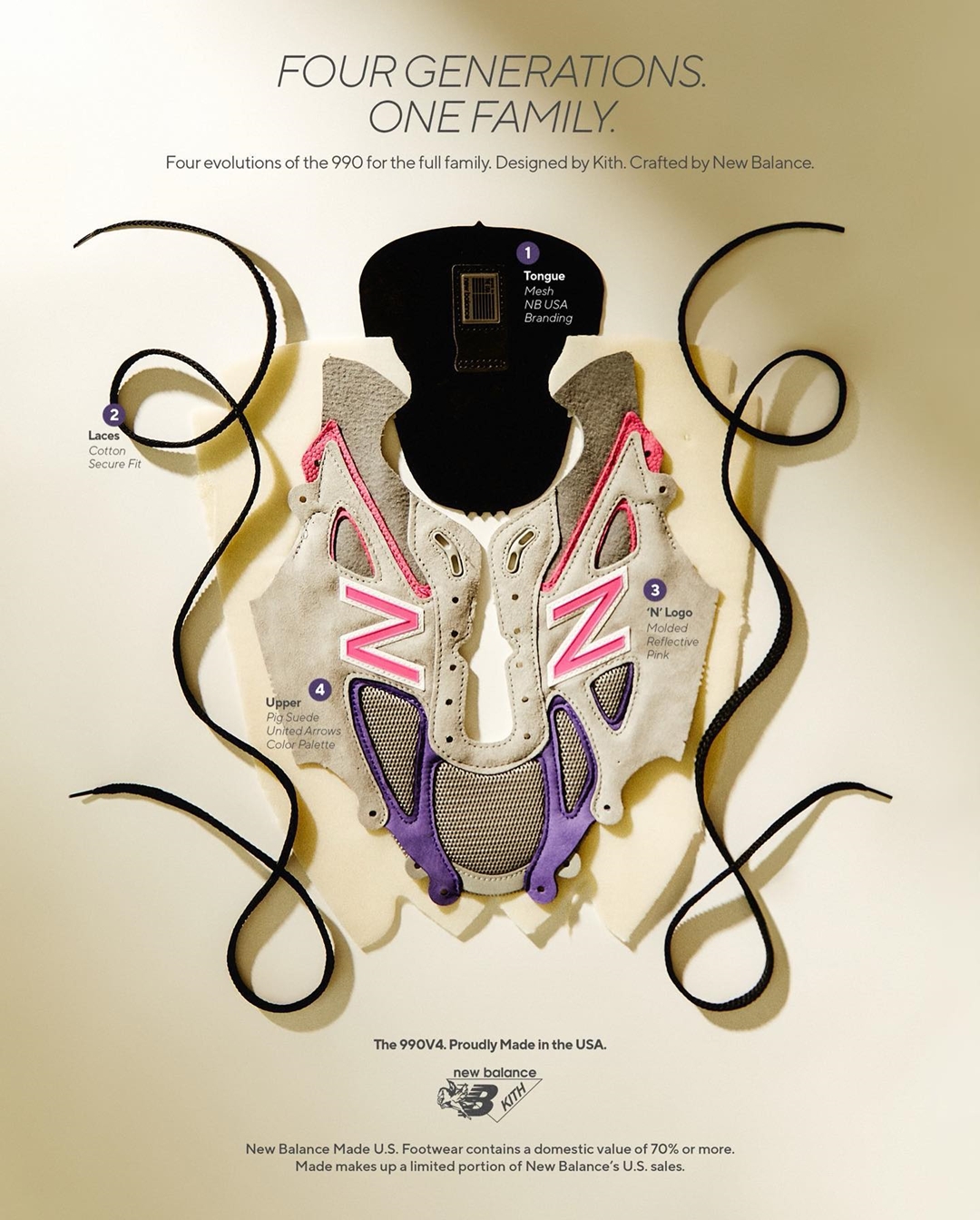 6/15 発売予定！KITH × New Balance M990V4 KT4 “UNITED ARROWS & SONS” (キス ニューバランス “ユナイテッドアローズ & サンズ”)