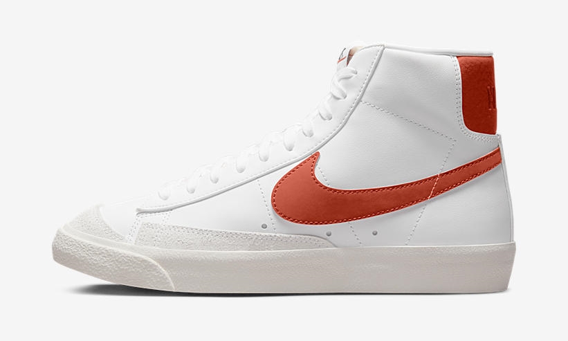 2022年 発売予定！ナイキ ブレーザー ミッド 77 “ホワイト/オレンジ” (NIKE BLAZER MID 77 “White/Orange”) [DZ4408-100]