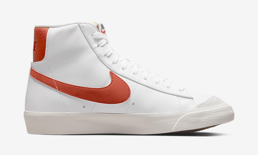 2022年 発売予定！ナイキ ブレーザー ミッド 77 “ホワイト/オレンジ” (NIKE BLAZER MID 77 “White/Orange”) [DZ4408-100]